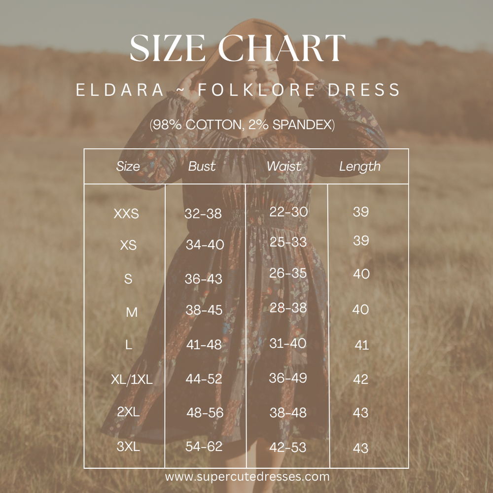 Eldara ~ Folklore Dress for Women - gallery