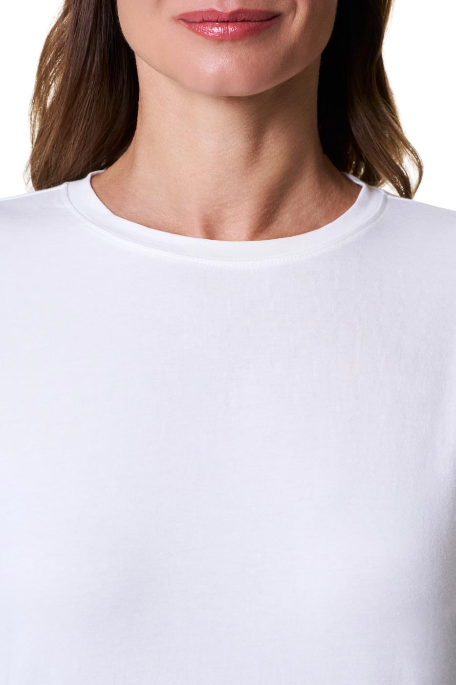 Women's Morada Everyday Long Sleeve T-Shirt | White — gallery