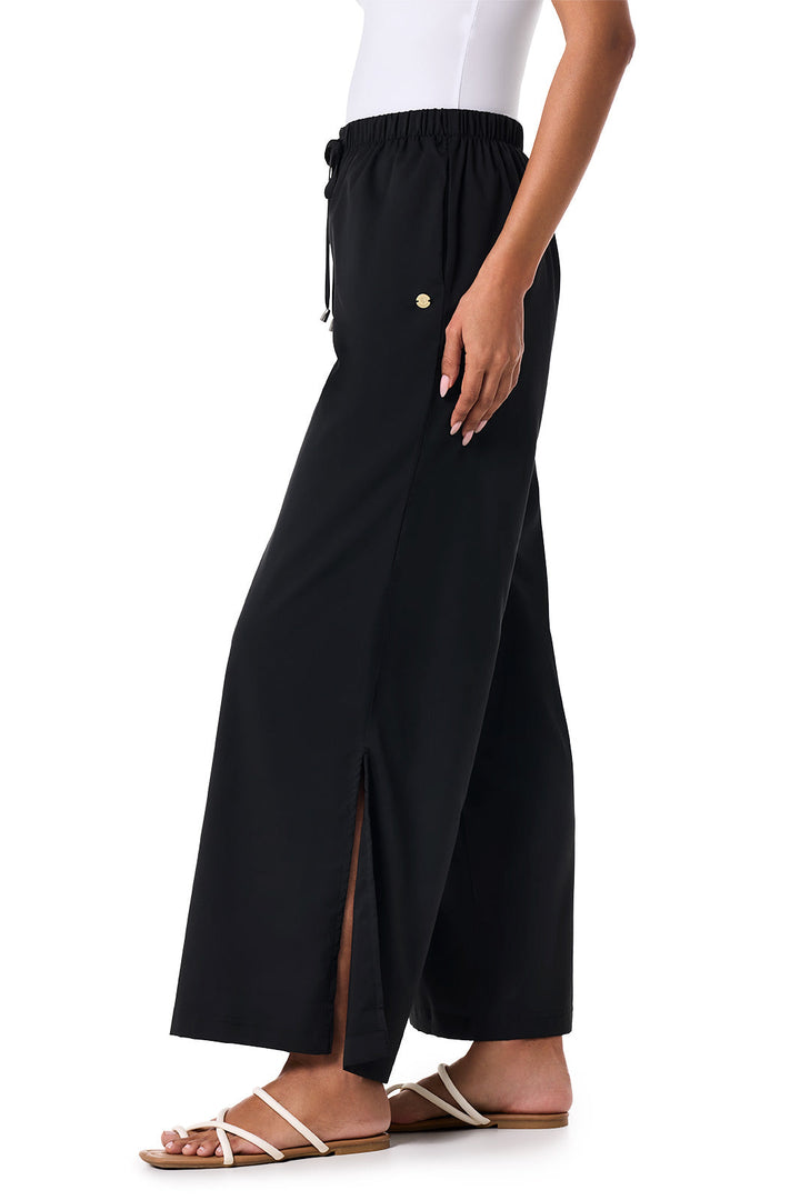 Women's Petra Wide Leg Pant | Black — gallery