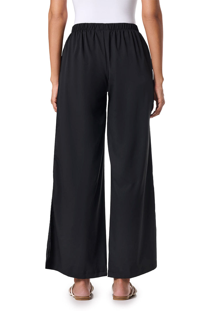 Women's Petra Wide Leg Pant | Black — gallery