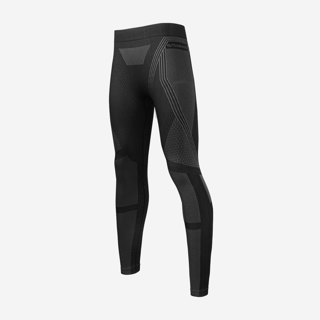 Quick-Drying Soft Compression Base Layer for Men - Black (Legging)