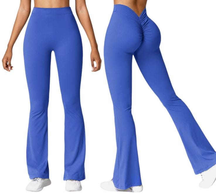 Legging Flared V Back Push Up Leggings for Women - gallery