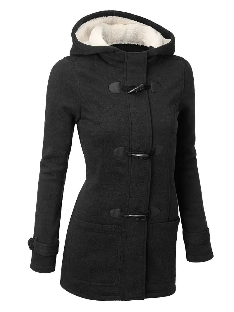 Longline Insulated Winter Coat with Cosy Lining for Women
