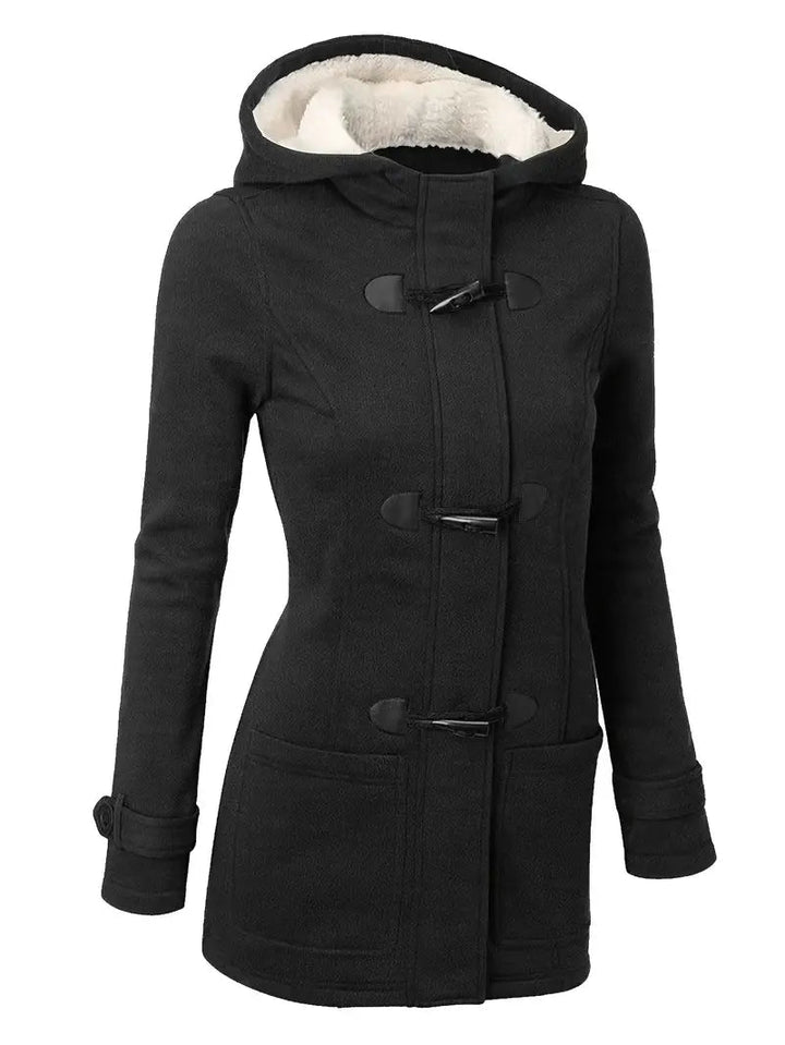 Longline Insulated Winter Coat with Cosy Lining for Women