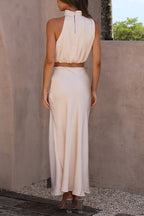 Inaia - Stylish Long Skirt Ensemble