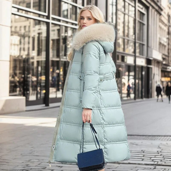 Longline Parka Coat in a Clean, Elongating Cut