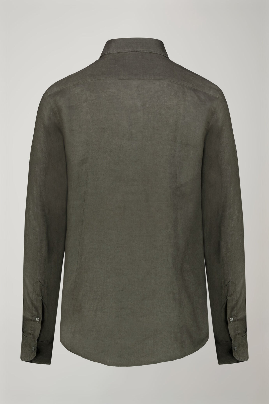 Classic Collar Pure Linen Comfort Shirt for Men — gallery