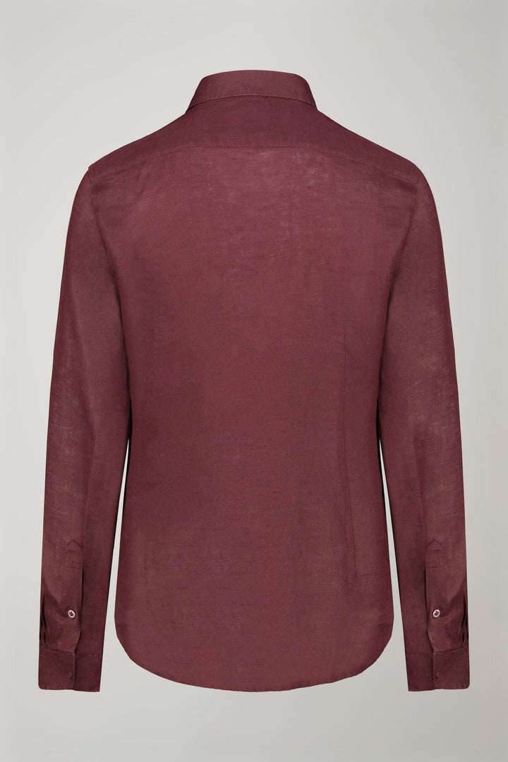 Classic Collar Pure Linen Comfort Shirt for Men — gallery
