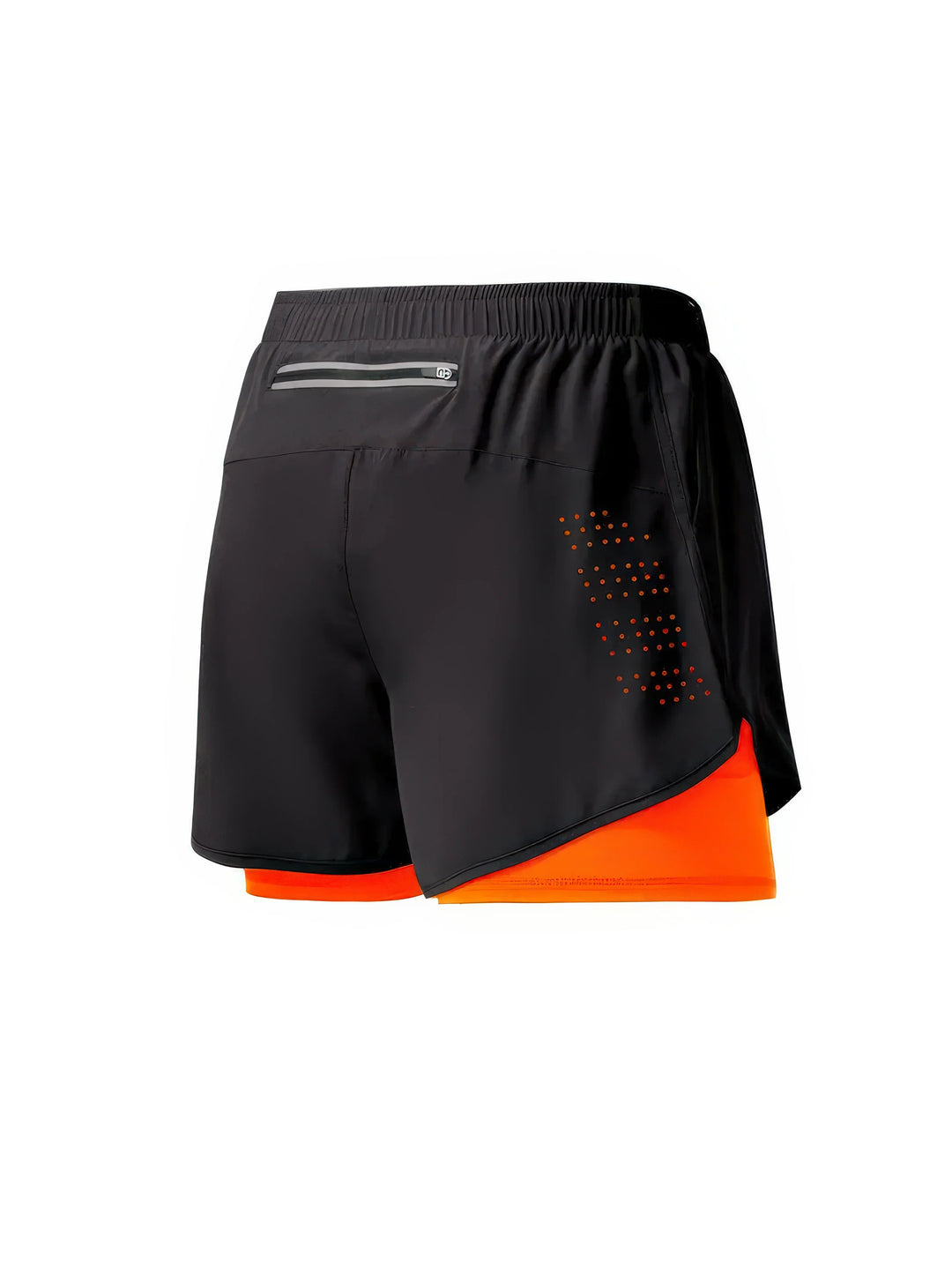 Quick-Dry Running & Training Shorts for Men - Orange
