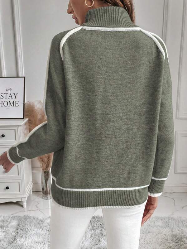 Fleece-Lined Sweatshirt with Cosy Brushed Interior