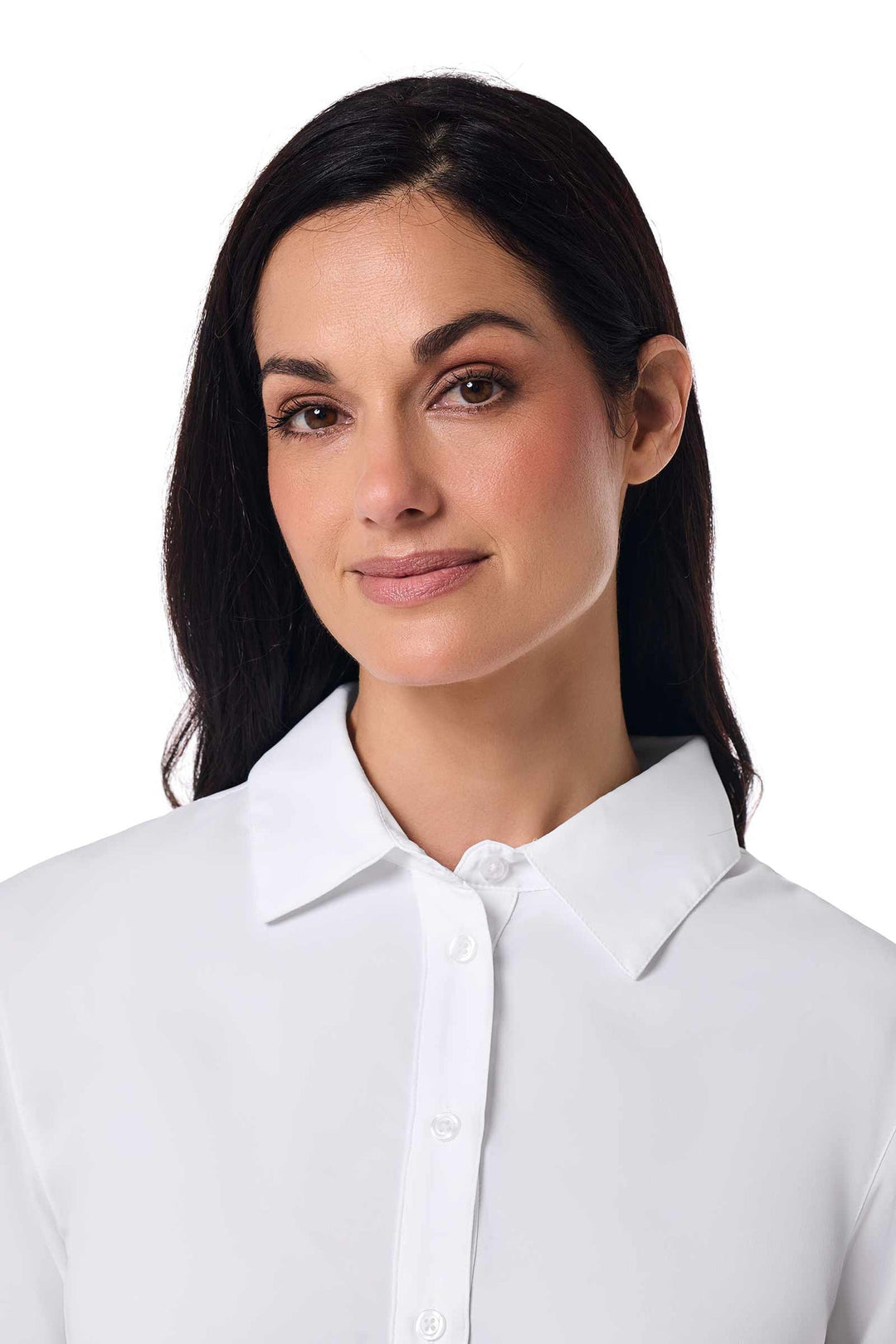 Women's Rhodes Long Sleeve Shirt | White — gallery