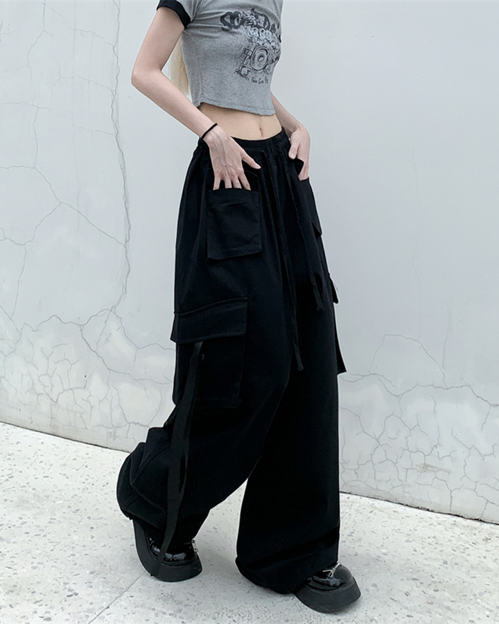 Baggy Cargo Pants Trousers for Women - gallery