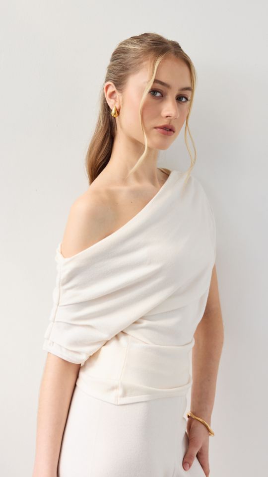 Indie Off-Shoulder Top for Women - gallery