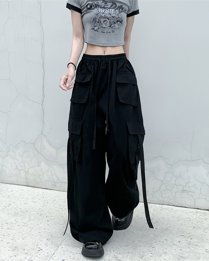 Baggy Cargo Pants Trousers for Women - gallery
