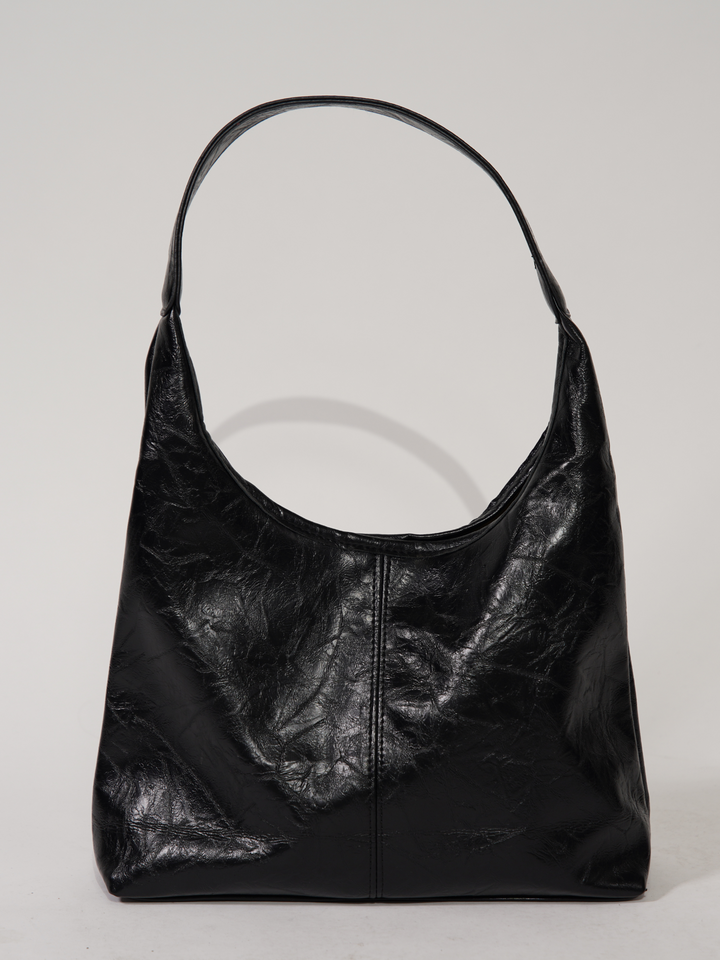 Worn-in Distressed Leather Tote Bag for Women