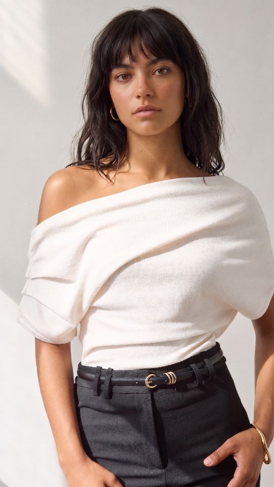 Indie Off-Shoulder Top for Women - gallery