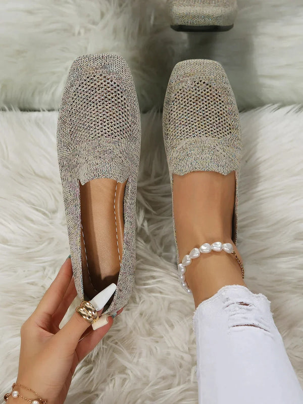 Classic Round Toe Ballet Flats - Versatile Everyday Shoes