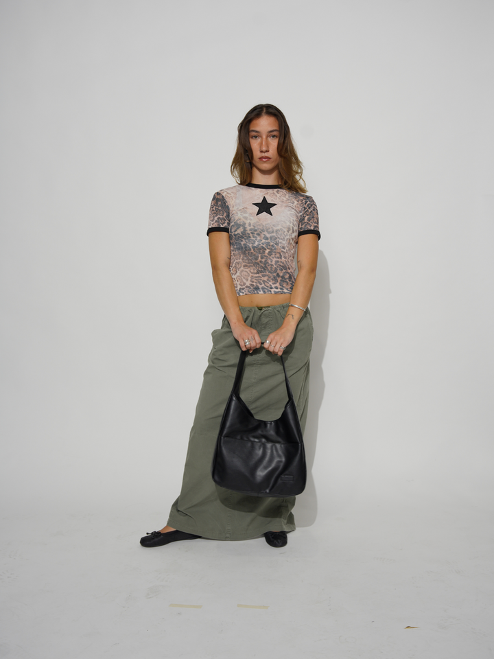 Rebecca BB Bag with Zip Closure in Round Silhouette