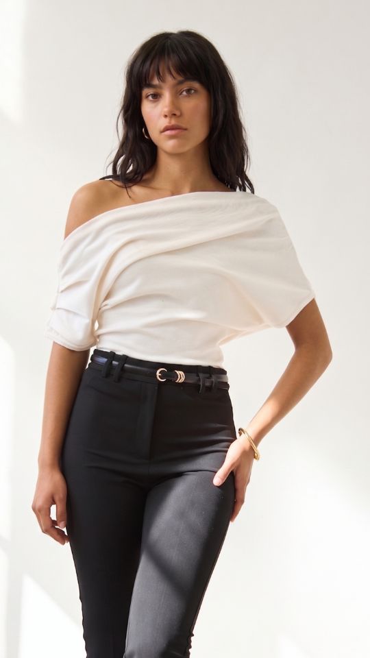 Indie Off-Shoulder Top for Women - gallery