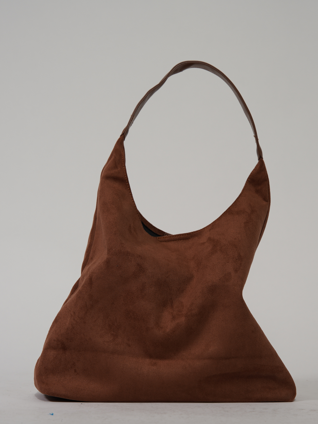 Structured Suede Tote – Spacious Everyday Handbag