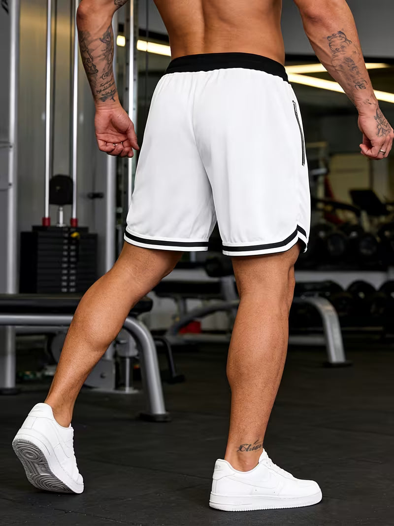 Airflow Zip Pocket Basketball Shorts for Men - gallery