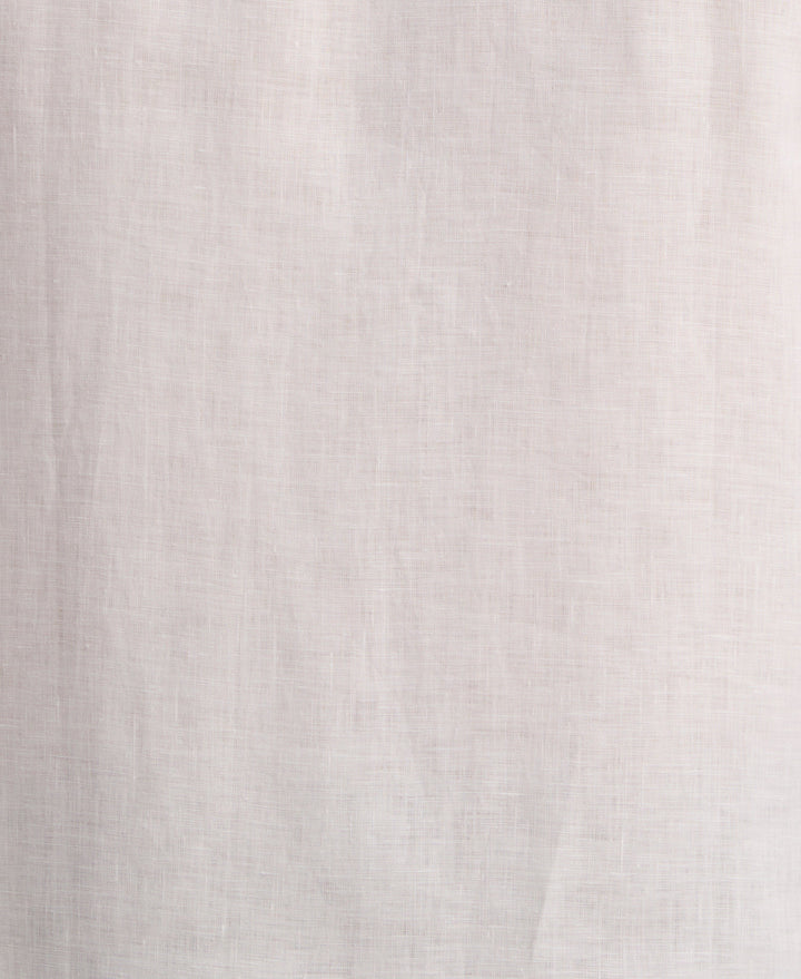 Classic Solid Pure Linen Short Sleeve Shirt for Men - gallery
