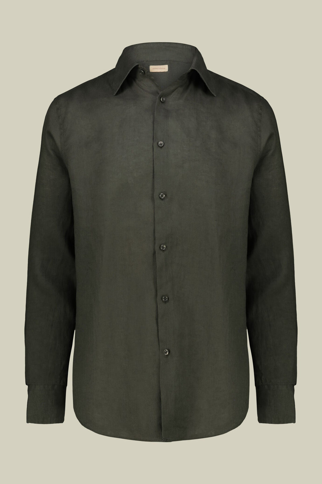 Classic Collar Pure Linen Shirt — Multi-Colour for Men — gallery