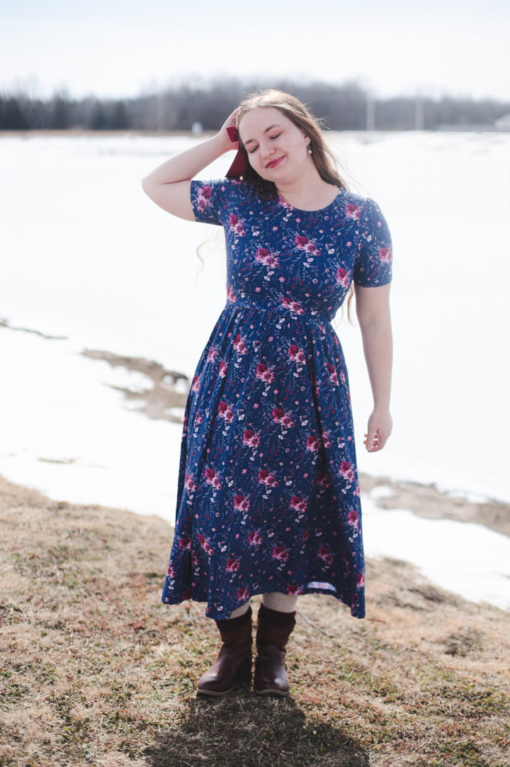 Sapphire Rose ~ Everyday Dress for Women - gallery