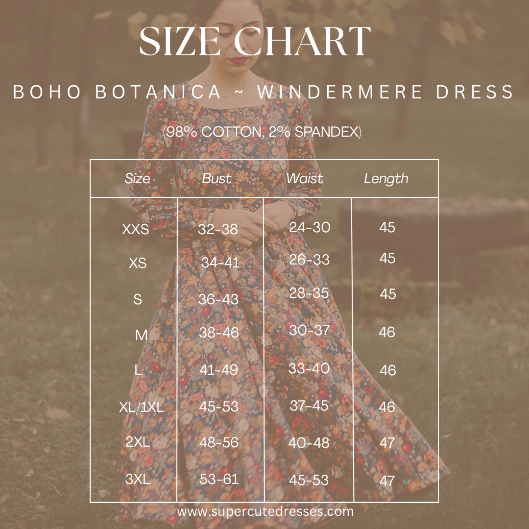 Boho Botanica ~ Windermere Dress — gallery