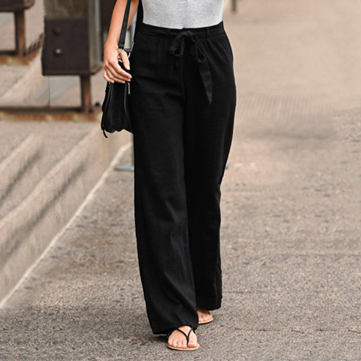 Relaxed Linen Wide-Leg Trousers for Easy Summer Days