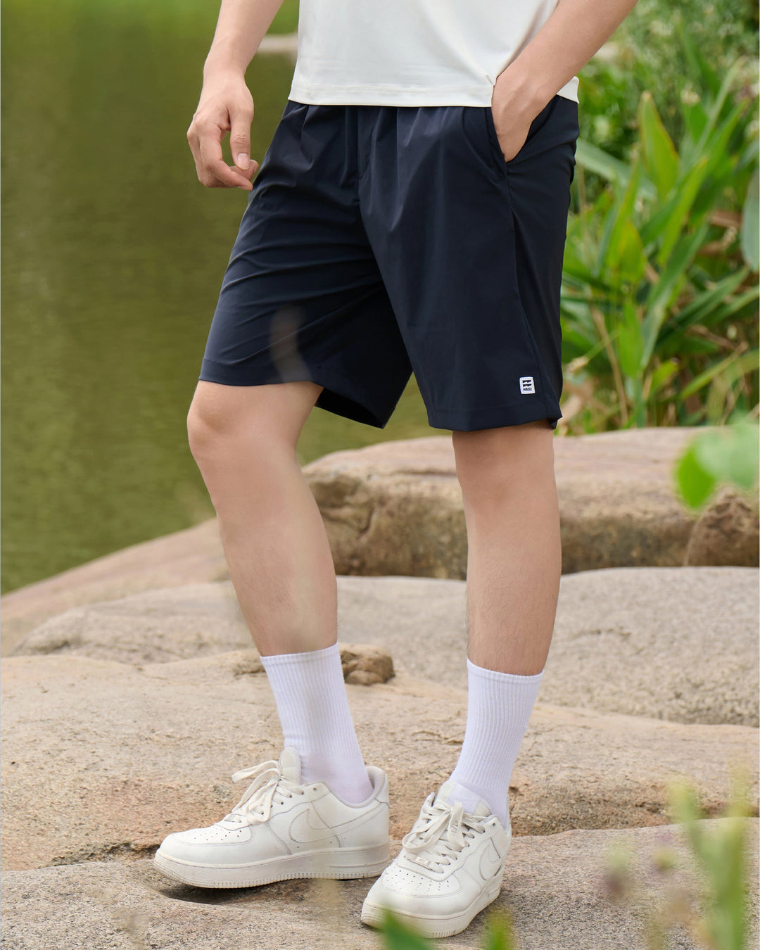 Stretch Athletic Shorts for Men