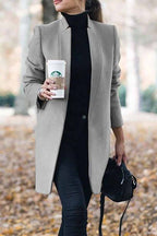 Stylish Stand-Up Collar Jacket