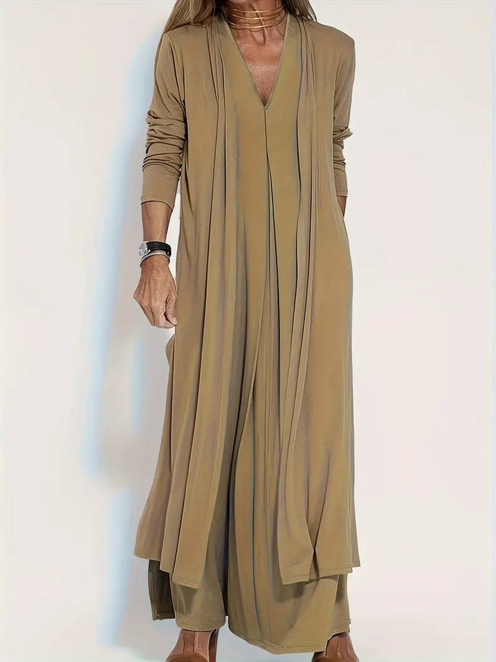 Lightweight Woven-Print Summer Dress with Flared Hem