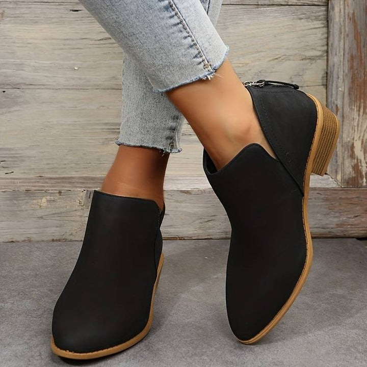 Women's Ankle Boots with Reinforced Ankle Support