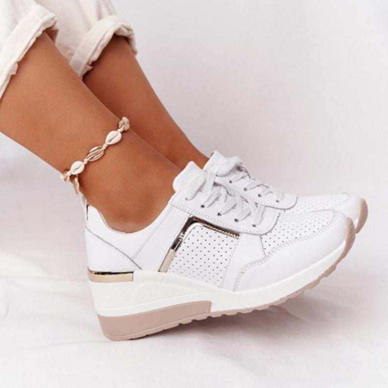 Low-Profile Women's Trainers with Cushioned Footbed
