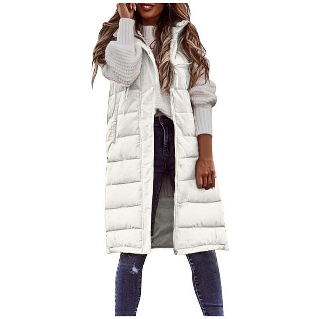 Sleeveless Padded Gilet with Cosy Quilted Fill