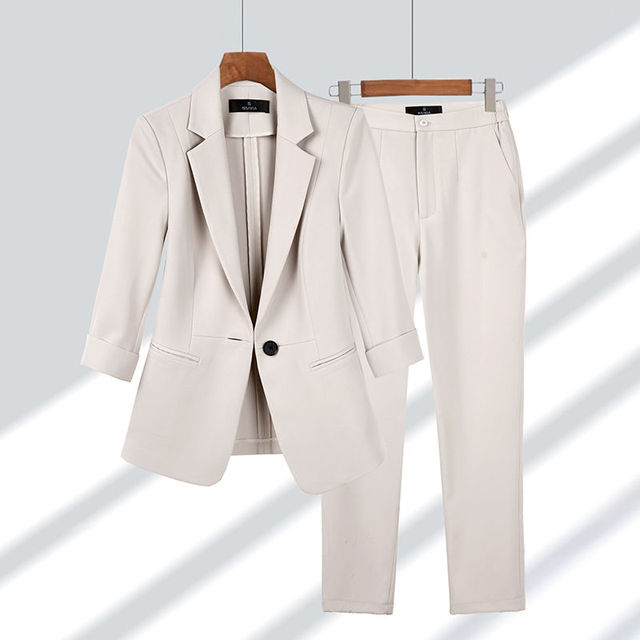 Tailored Blazer and Trouser Set for Women