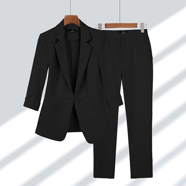 Tailored Blazer and Trouser Set for Women