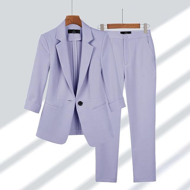 Tailored Blazer and Trouser Set for Women