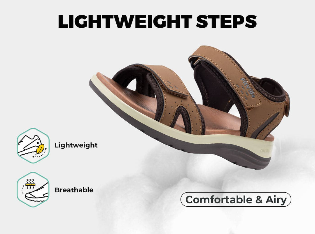 FlexiWalk Slip-On Sandals for Women - gallery