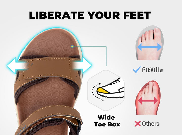 FlexiWalk Slip-On Sandals for Women - gallery