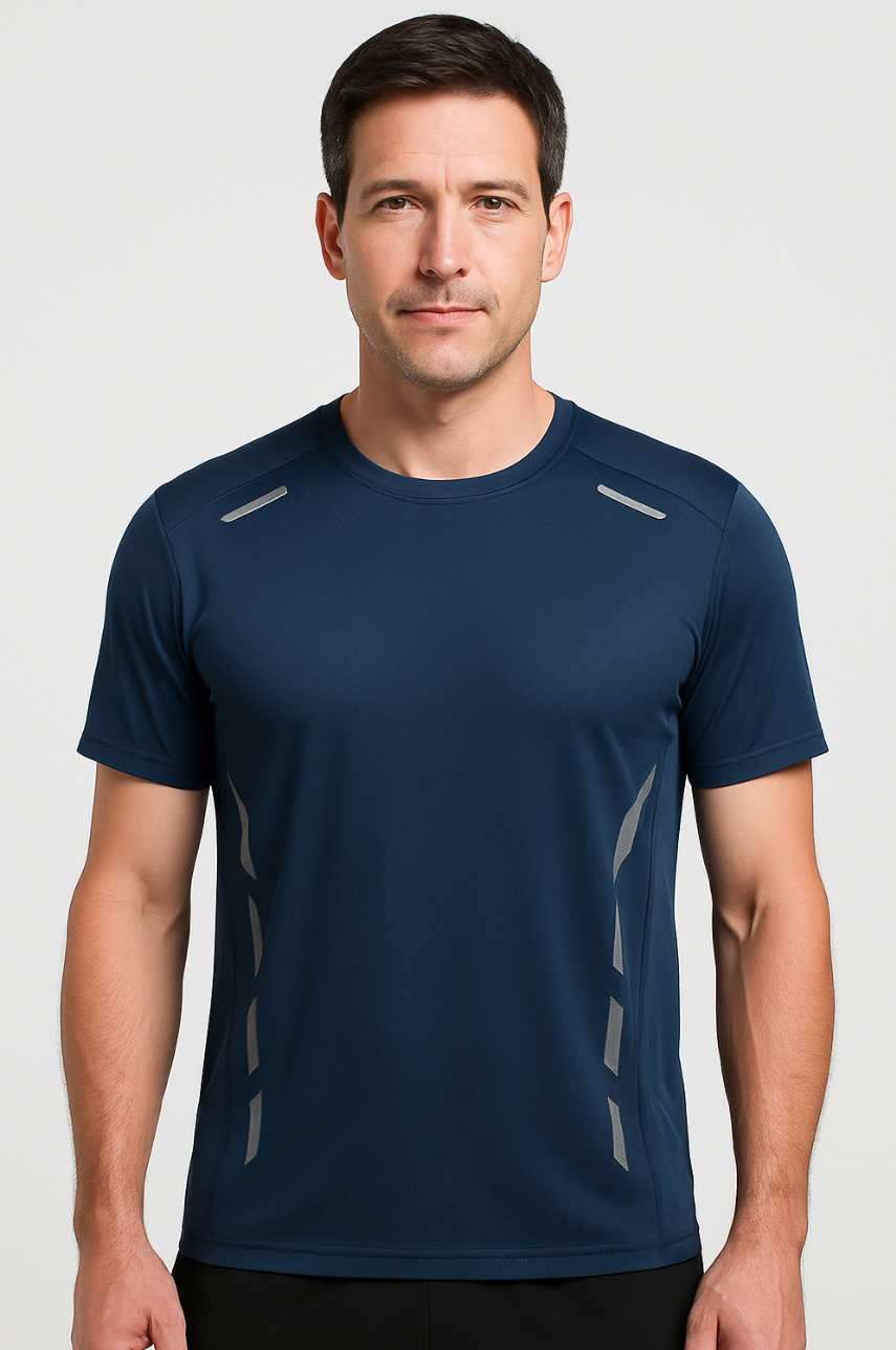 Casual Sport Top for Men - Blue