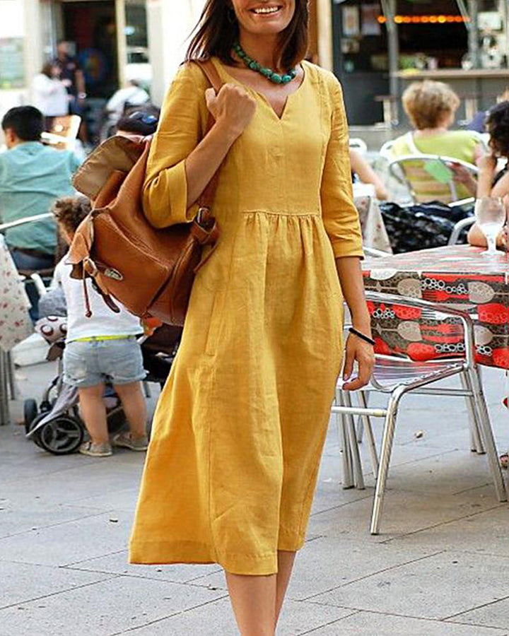 Longline Tunic Dress in a Relaxed, Lightweight Cut