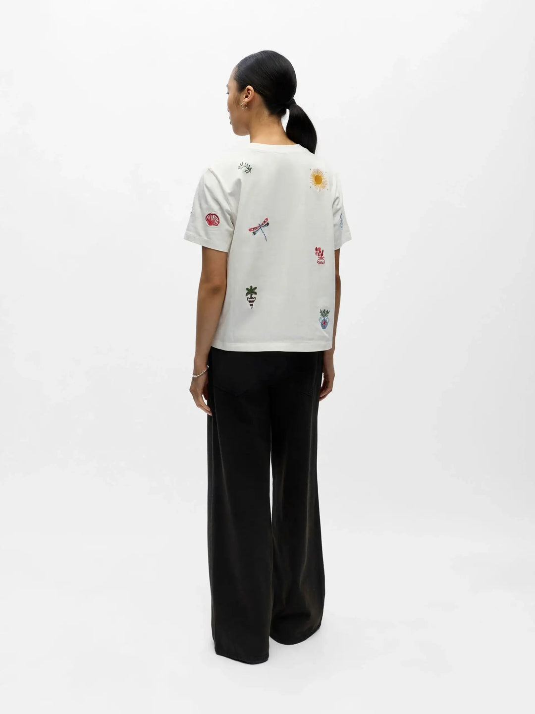 Embroidered T-Shirt for Women - gallery