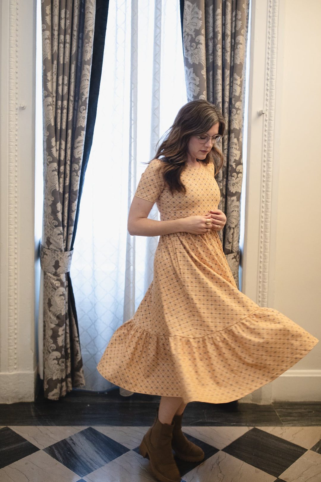 Citron Sunbeam ~ Canterbury Dress for Women - gallery