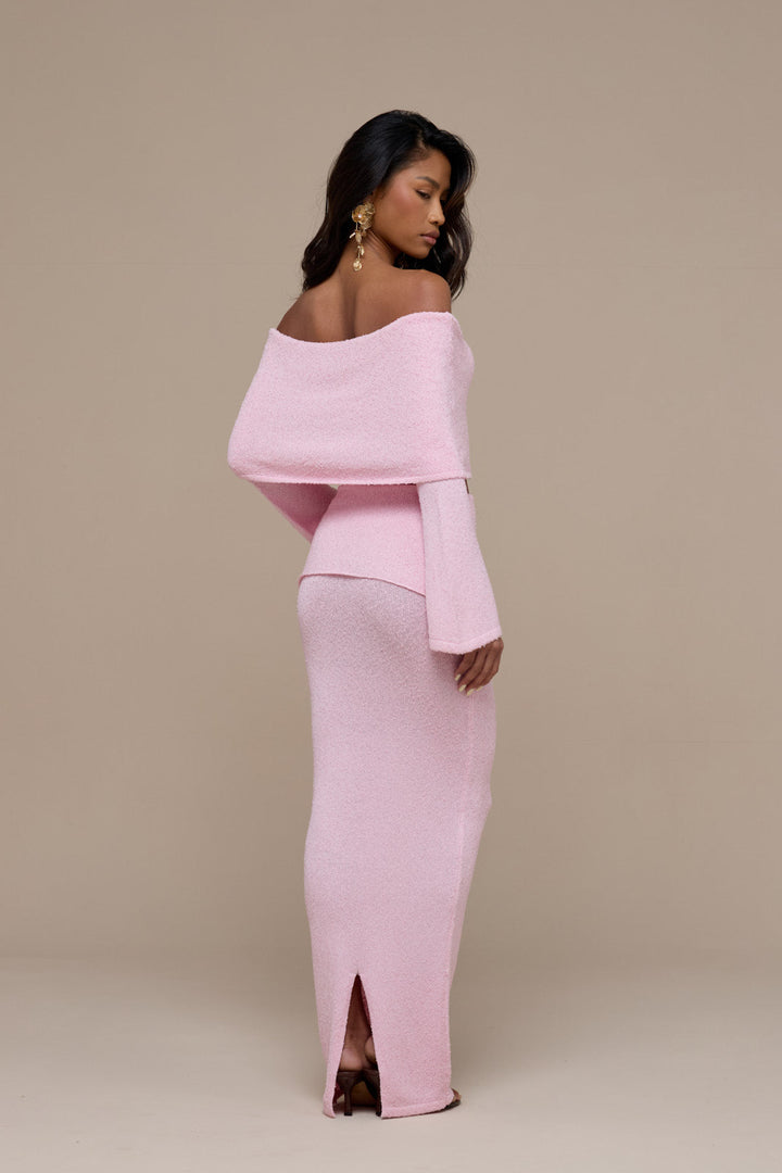 Yasmin Boucle Maxi Skirt for Women - gallery