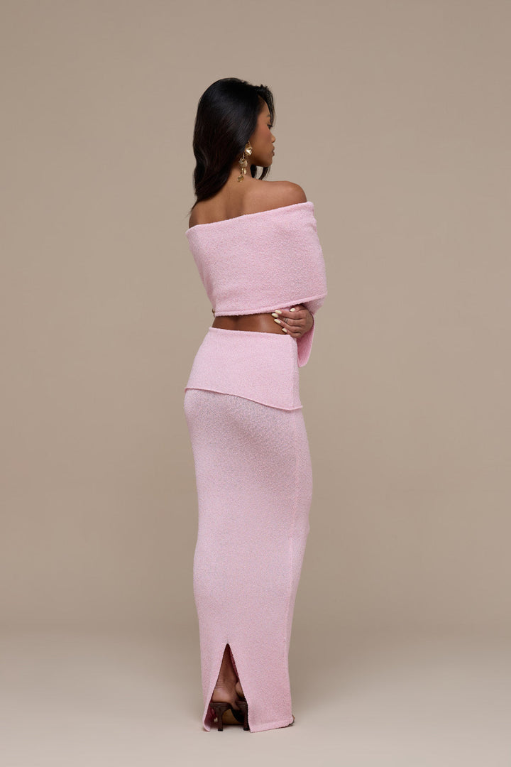 Yasmin Boucle Maxi Skirt for Women - gallery