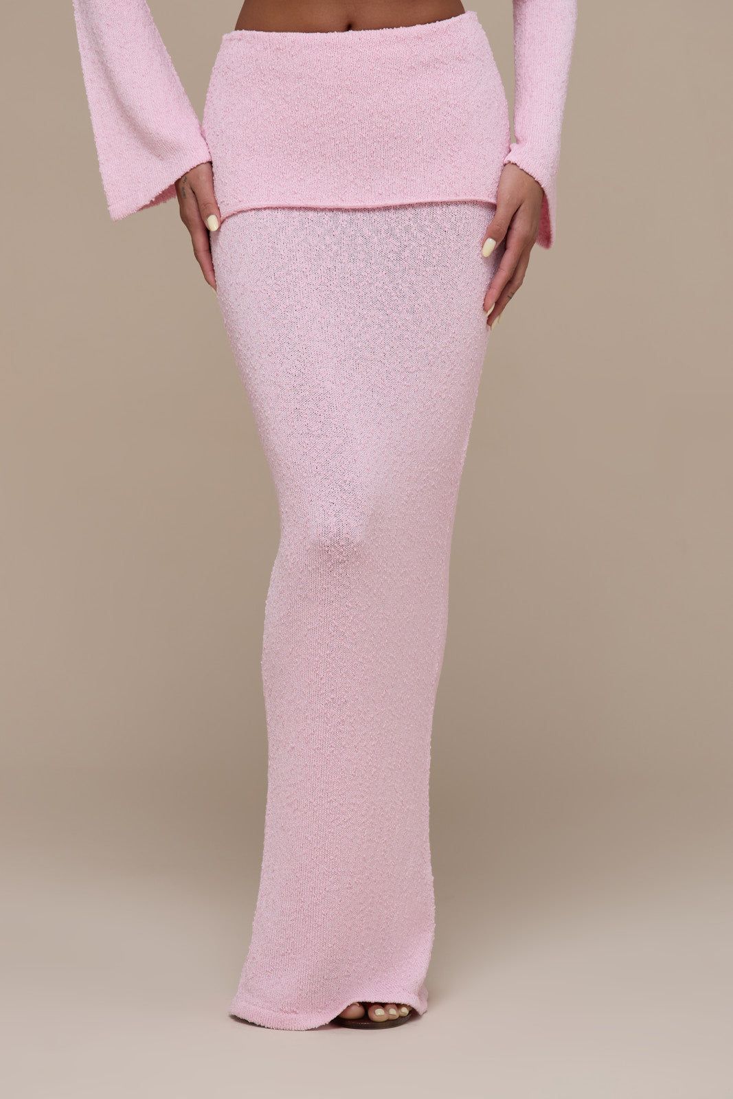 Yasmin Boucle Maxi Skirt for Women - gallery