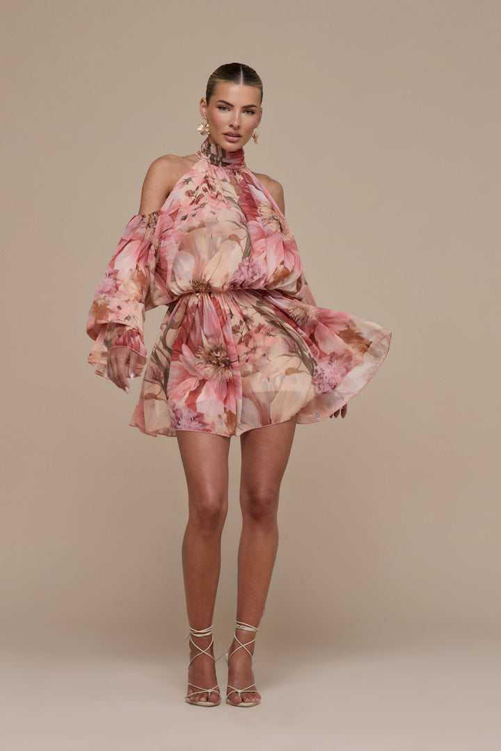 Una Halter Neck Mini Dress for Women - gallery