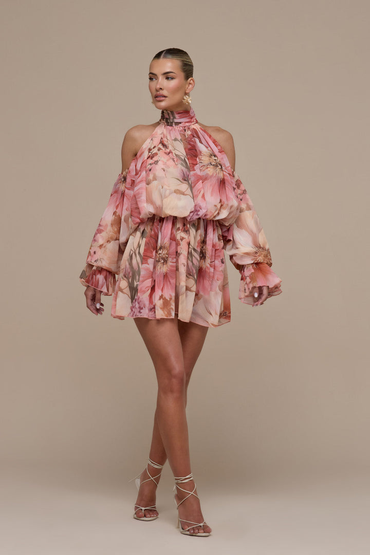 Una Halter Neck Mini Dress for Women - gallery